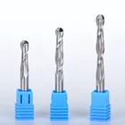 1 шт. 6 мм 2 Флейта, спиральная фреза, Концевая фреза с ЧПУ, фрезы для древесины, вольфрамовый карбид, Фрезерный инструмент для маршрута, инструменты с ЧПУ fresa