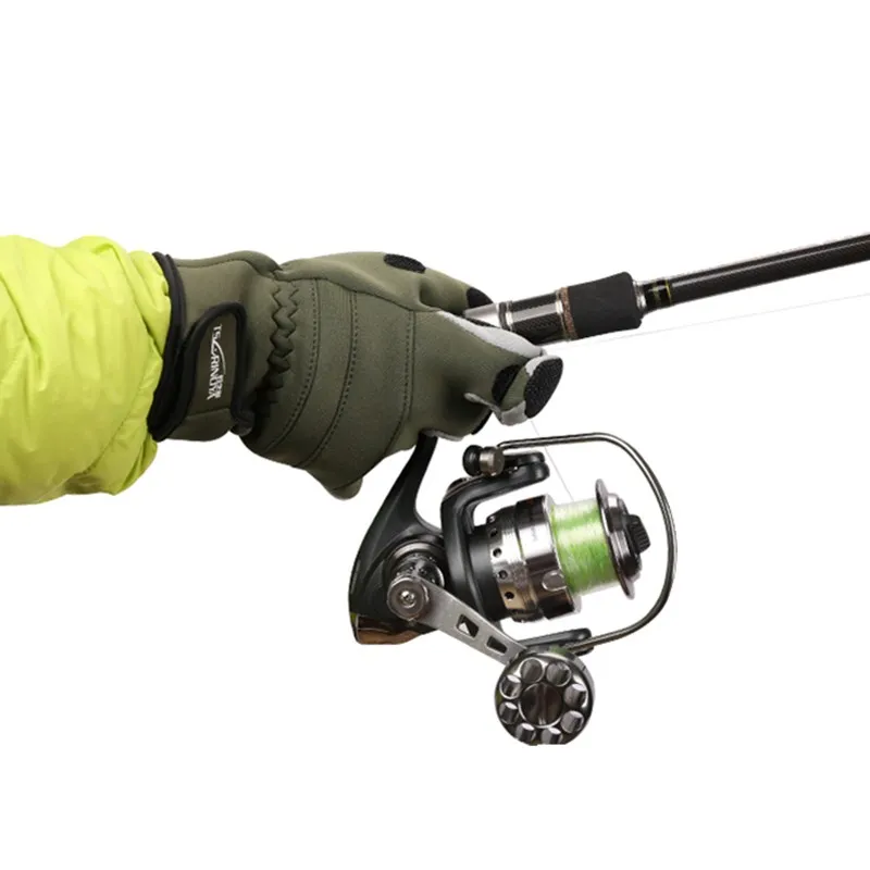 Trulinoya Водонепроницаемая Изоляция дышащие полностью три пальца удобные Pesca Спорт