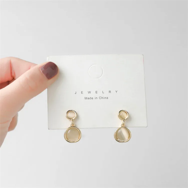 Женские серьги в стиле панк мода 2020 новые темпераментные геометрические