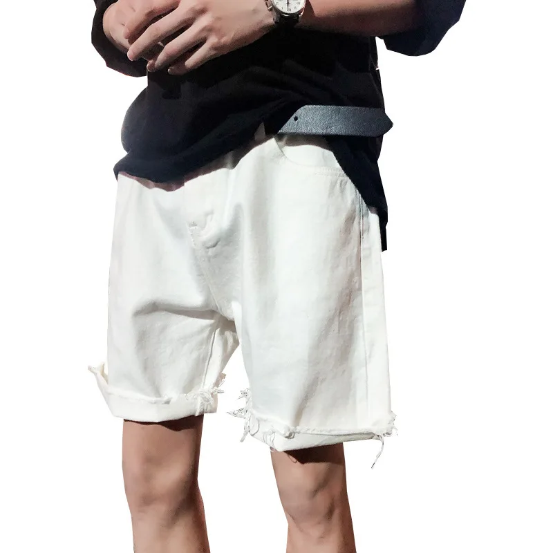 

Workwear shorts for men and women Korean style simple loose style five-point pants straight and thin casual shorts men