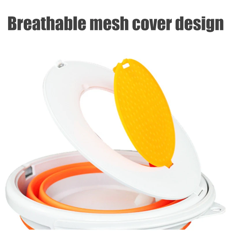 Складное пластиковое ведро рыболовное портативное напольное путешествие ведра