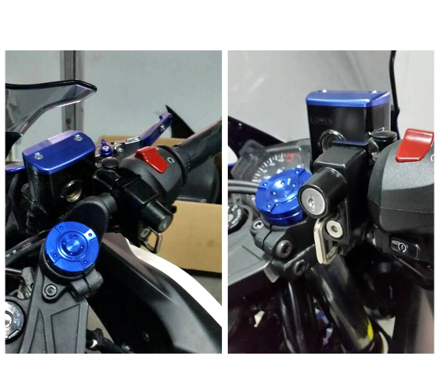 Замок на шлем для YAMAHA MT-25 YZF R3 R25 R1 R6 FZR1000 XJ6 YFM 700/600/550 аксессуары мотоциклов зажим