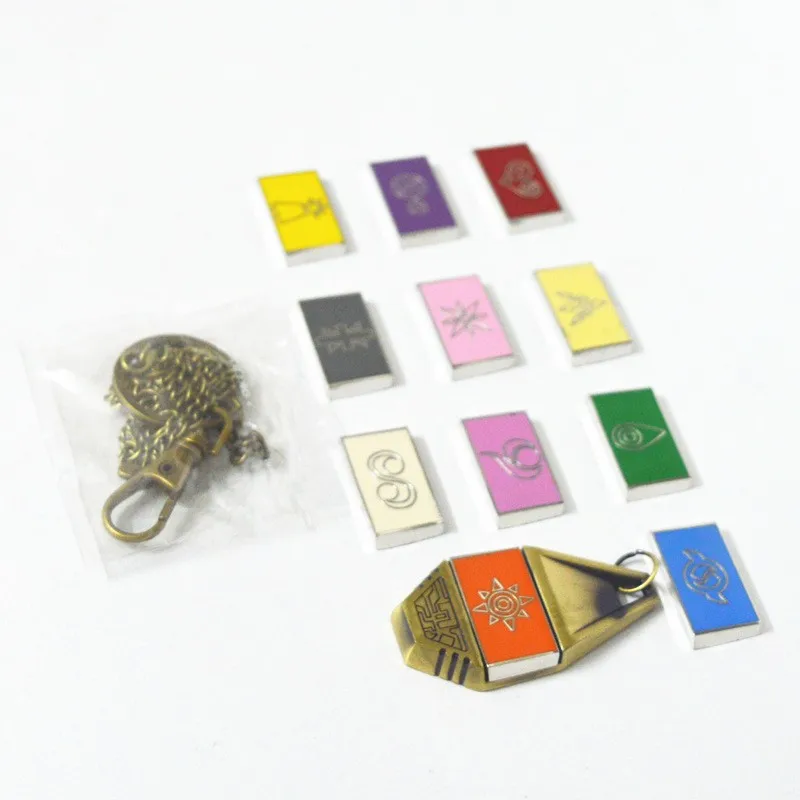 Набор из 11 предметов набор ожерелья и кулона в стиле аниме дигимон Цифровой