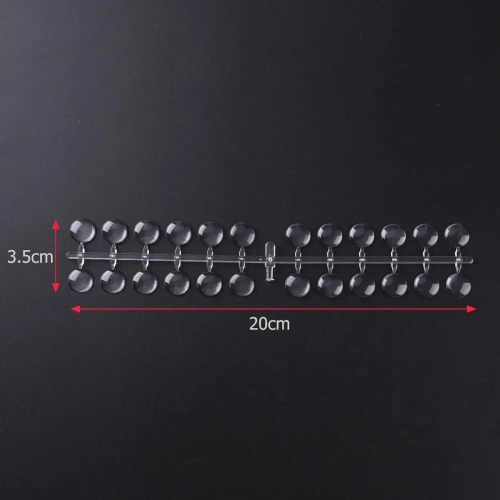 Палитра лаков для ногтей в горошек плоского маникюра цветная карта УФ гель