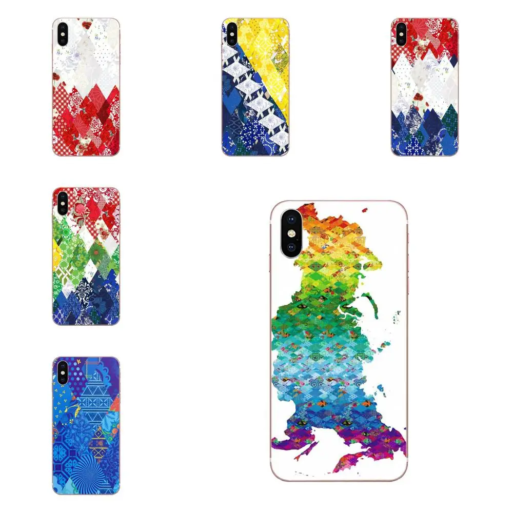Футляр для телефона Sochi Russia Flag Quilt Luxury для Sony Xperia Z Z1 Z2 Z3 Z4 Z5 Compact Mini M2 M4 M5 T3 E3 E5 XA XA1 XZ Premium.