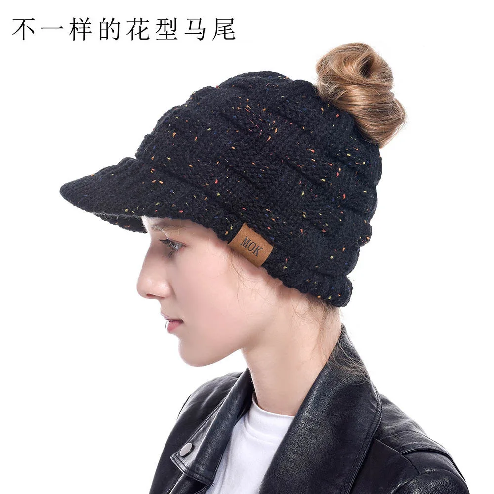XPeople Women's Knitting High Ponytail Baseball Soft Beanie Fashion Hat Outdoors Keep Ear and Head Warmer | Аксессуары для