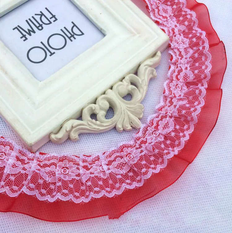 Кружевная лента занавеска 5 см|Наклейки на одежду| |