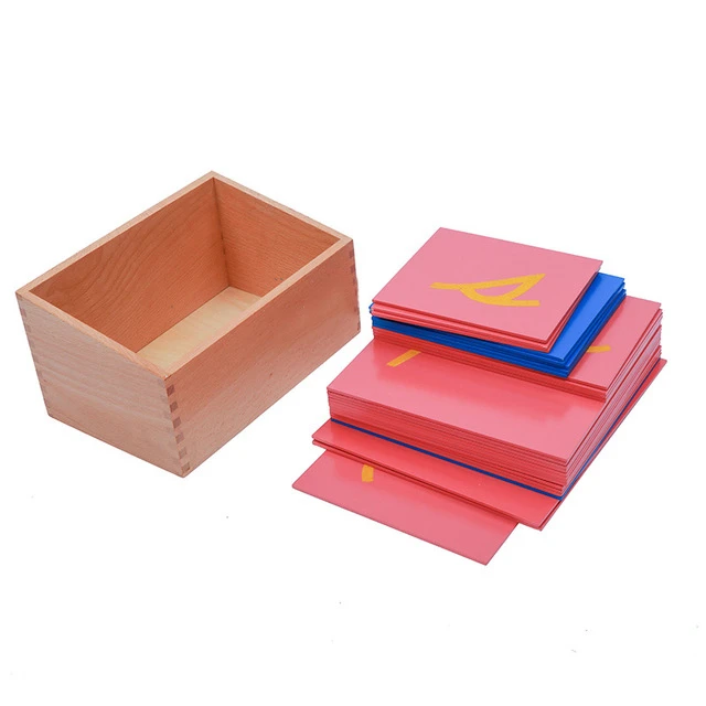 

Montessori Early Education Teaching Aids Language Series Lowercase Grass English Letters