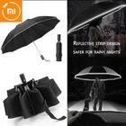 Ветрозащитный Автоматический Портативный складной зонт с УФ-защитой для мужчин и женщин