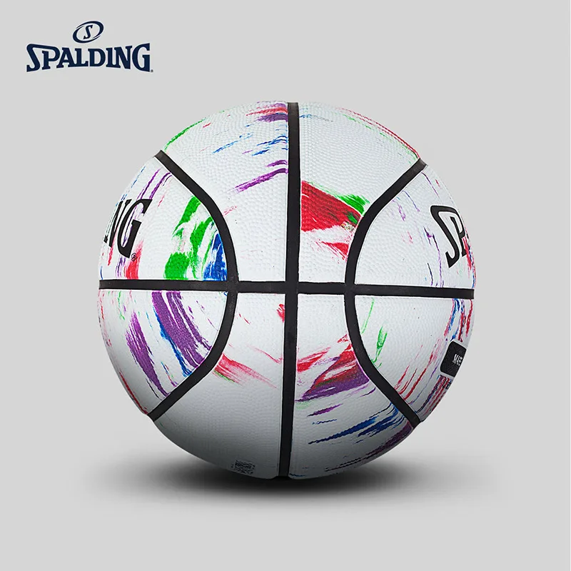 SPALDING оригинальные трендовые Баскетбол официальный размер и вес 7 # ПУ материал на