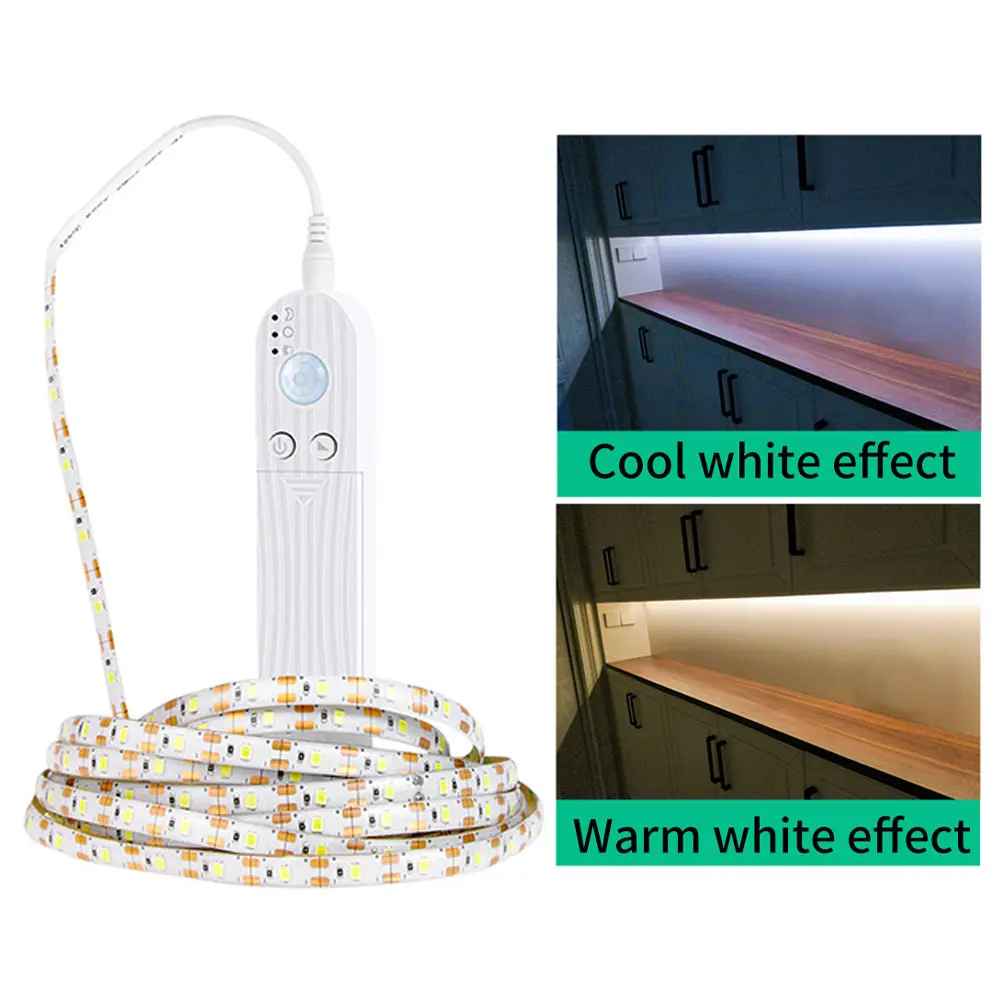 Светодиодные ленты светильник s строка с датчиком движения Сенсор LED