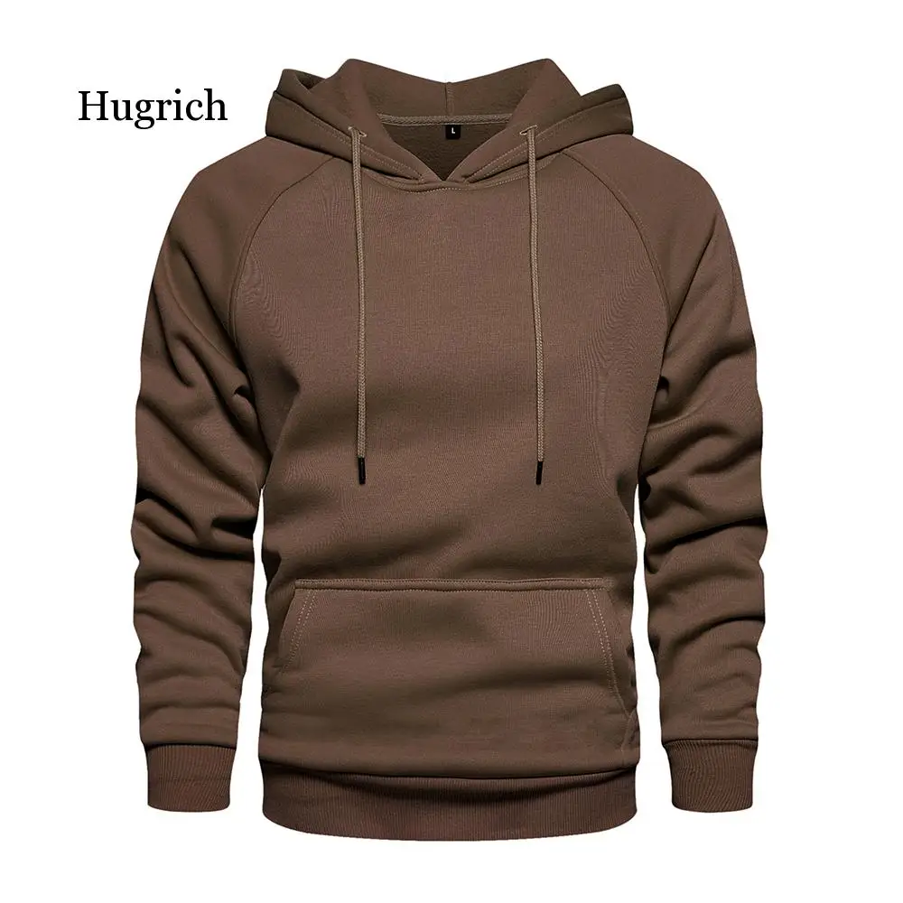 Худи мужское с флисовой подкладкой толстая теплая Толстая Толстовка капюшоном