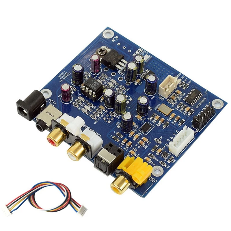Горячая 3C Es9038Q2M Es9038 Q2M ies Dsd оптический коаксиальный вход декодер Dac выход для