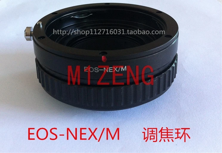 Adaptador de Helicoid para Canon Lente para Sony Eos-nex Macro Focalizando Anel Eos Nex3 – 5n 6 7 a7 A7r a9 A7s A7r3 A6000 A6500 Câmera ef