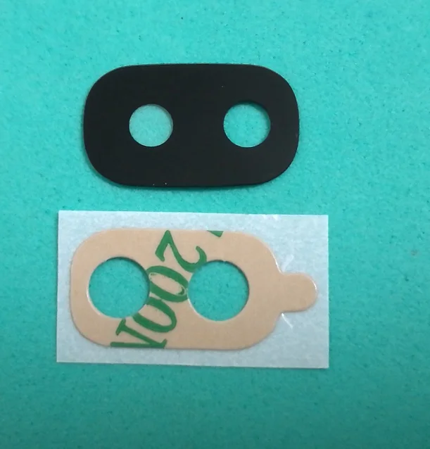 50 шт. новинка задняя крышка для основной камеры стеклянная объектива с клейкой