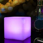 Светодиодный ночсветильник-кубик, светящаяся лампа-гаджет, меняющие цвет батареи, с дистанционным управлением, Милая Ночная лампа для детской спальни, светильник
