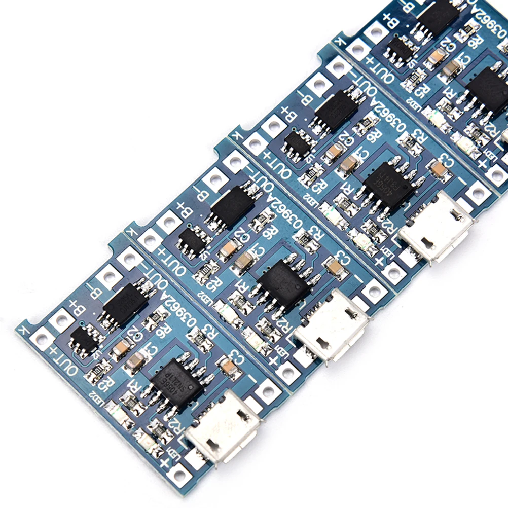 4 шт./лот 5 в Micro USB 1A 18650 литиевая батарея зарядная плата модуль зарядного