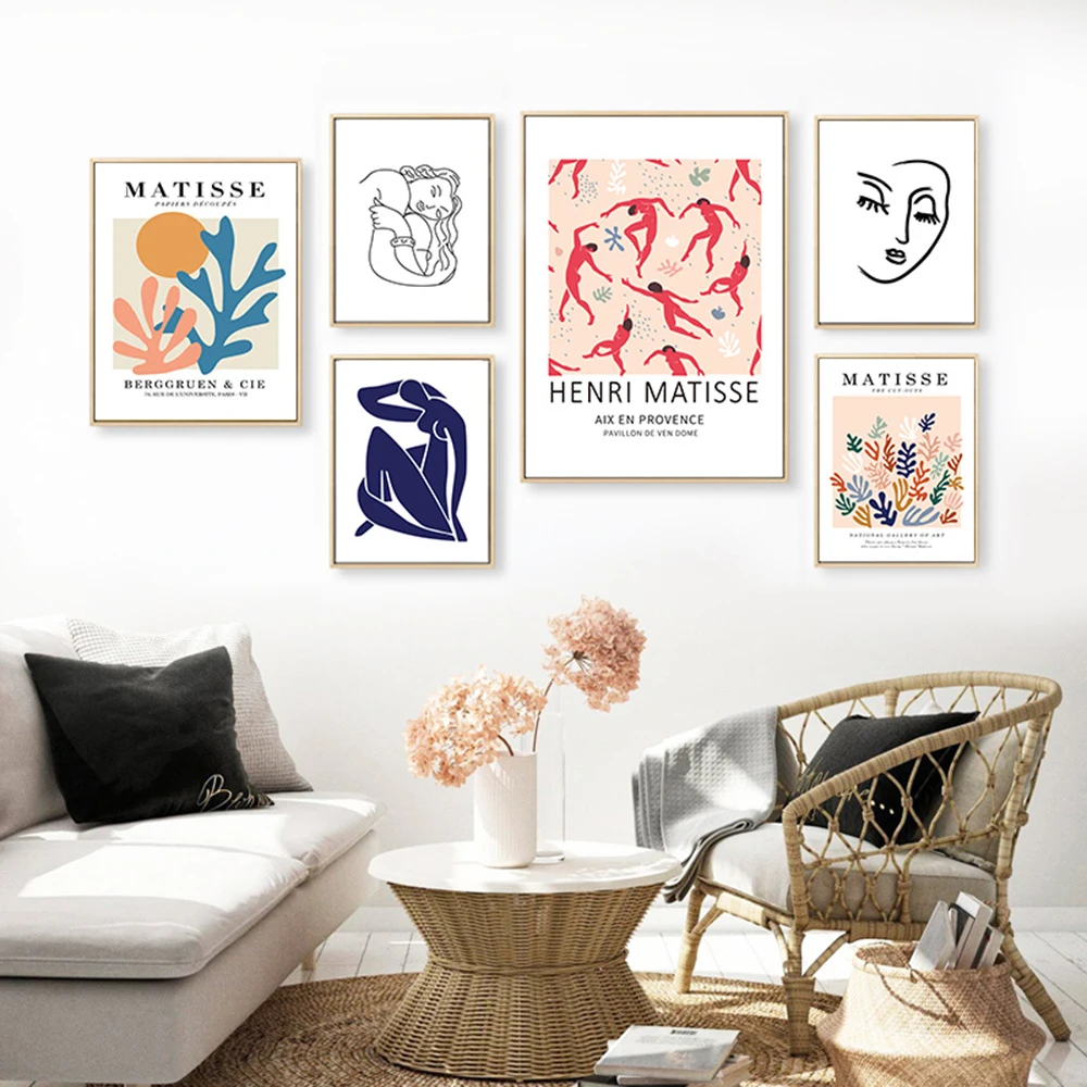 

BANANART Canvas Print Mural Art Abstract Painting Living Room Home Decoration Frameless