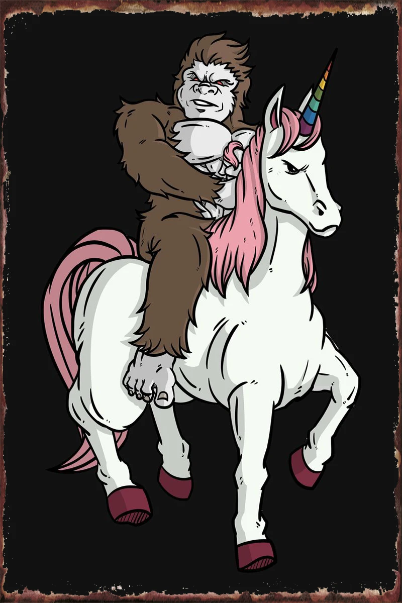 

Жестяные тарелки в стиле «Снежный человек», декор для стен, винтажный металлический Ретро знак, жестяной знак для клуба, мужской пещеры, каф...