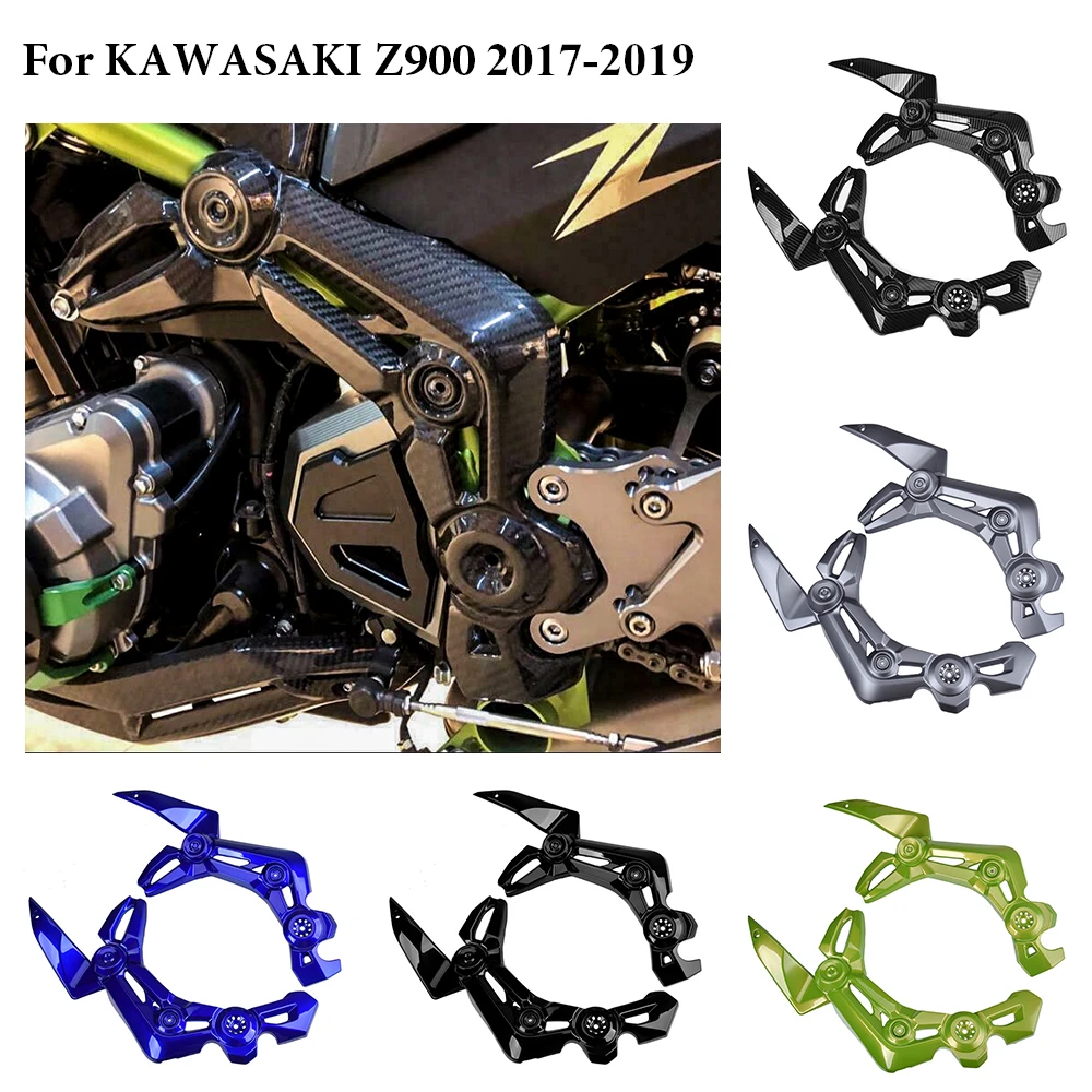 Карбоновая Передняя Боковая Отделка корпуса рамы обтекатель панели защита