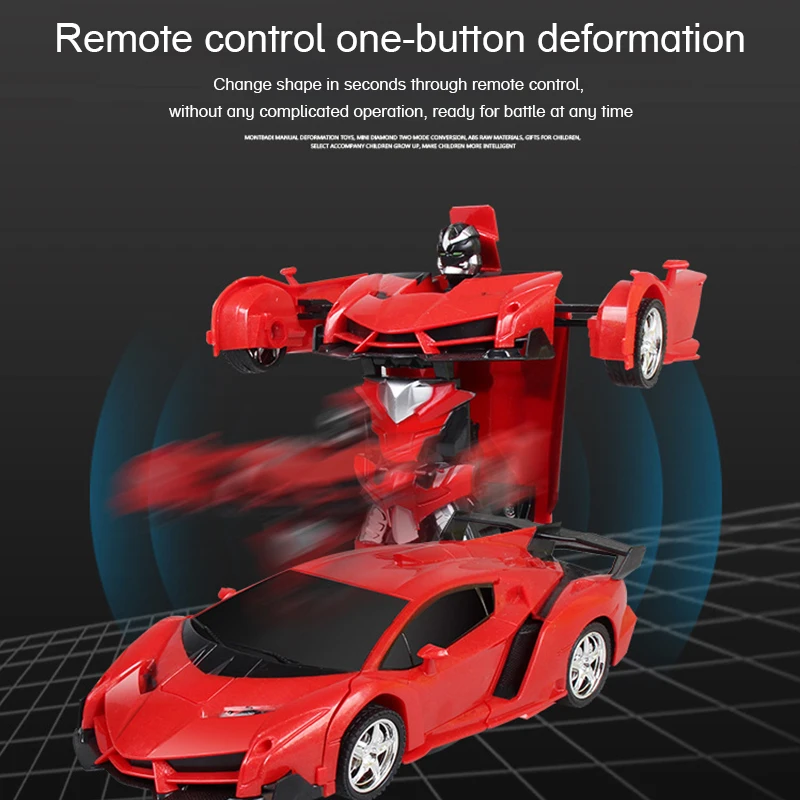 

Зарядный деформируемый автомобиль с дистанционным управлением два в одном, индукционный трансформирующий робот, электрический автомобиль...