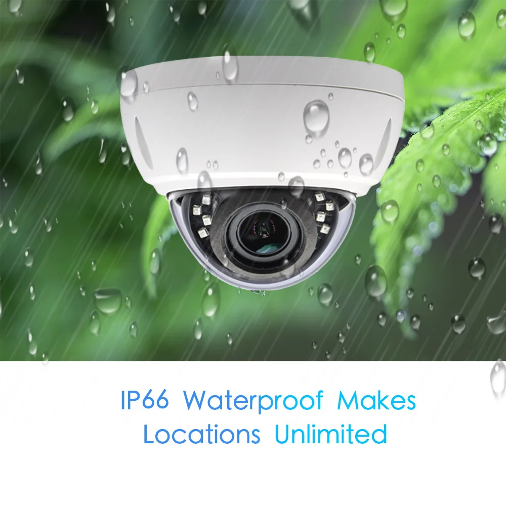 Умная купольная IP-камера 4K POE 8 Мп водонепроницаемая комнатная камера