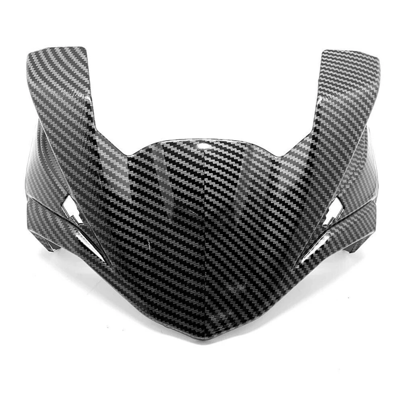 

Carbon Fiber Motorcycle Front Headlight Head Cowl Nose Fairing for Kawasaki Z650 2017-2019 Accessories