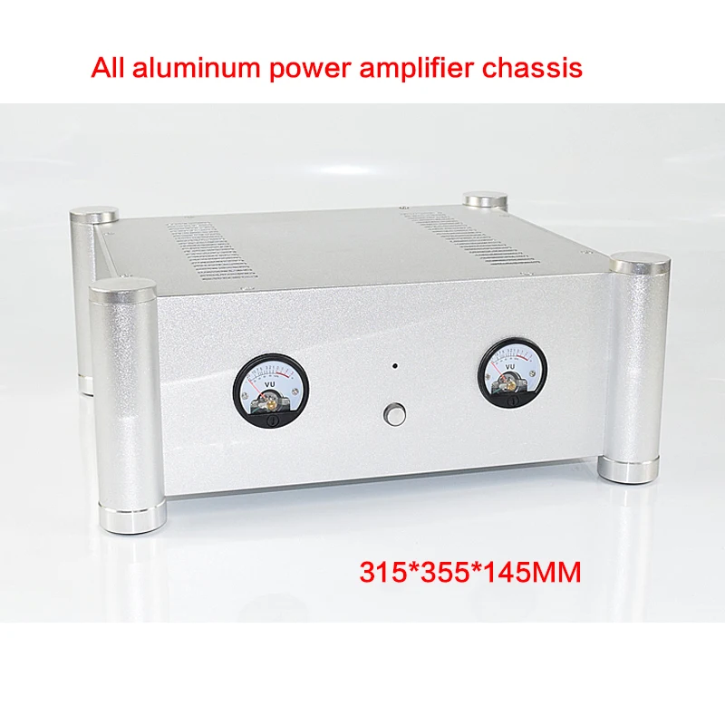 Полностью алюминиевый усилитель шасси WA126 ламповый чехол для предусилителя с бу