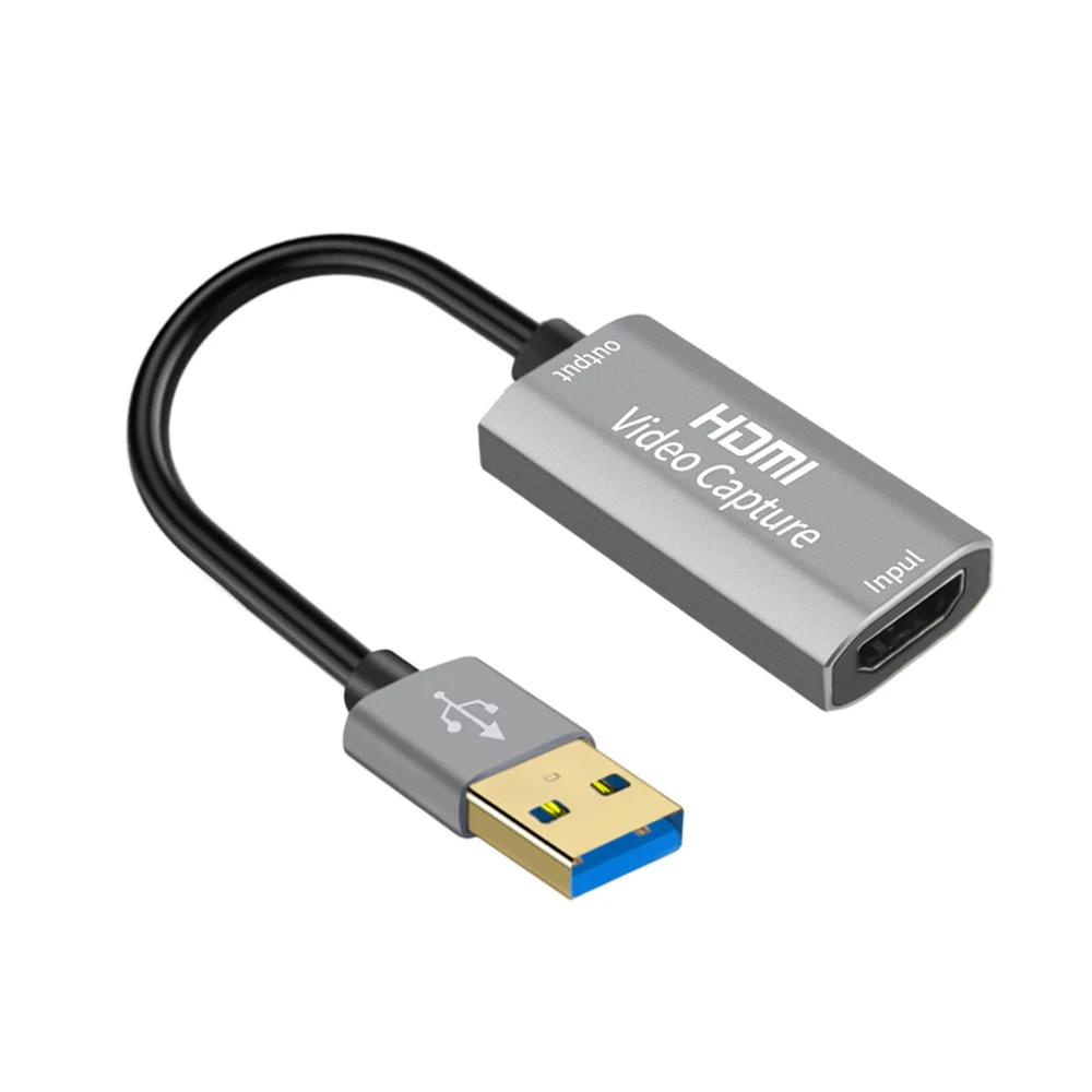 IXUR 4K HDMI видео карта захвата USB 3 0 1080p 60 Fps игры Захват записи коробка прямые