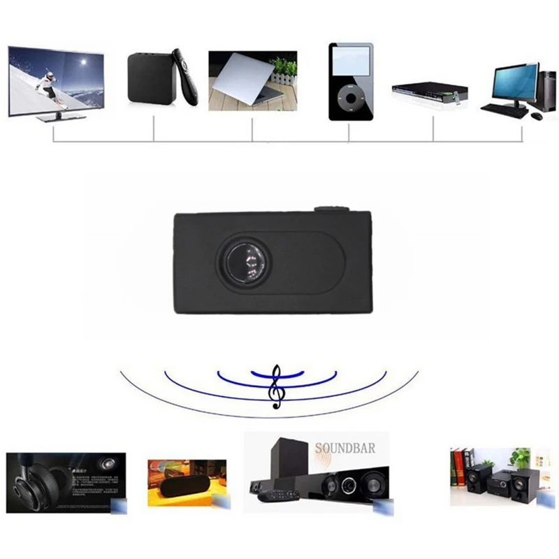 USB Bluetooth 4 2 передатчик приемник беспроводной 3 5 мм для Aux автомобильный FM ТВ ПК TF