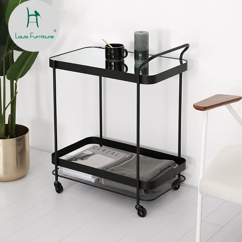 Louis Fashion кухонные острова и тележки Nordic home обеденный автомобиль портативный чай