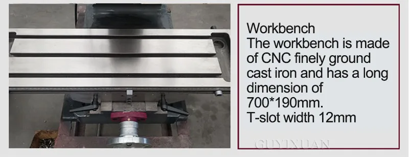 Small drilling and milling machine multi-function processing metal household micro-table vertical drilling and milling machine
