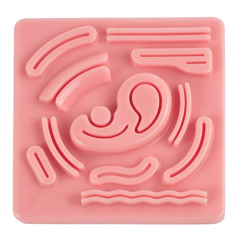 Шовный шов обучающая Модель 3D силиконовый лапароскопический моделирующий