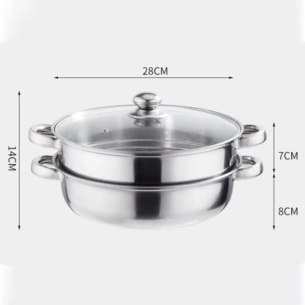 Высококачественный многофункциональный суповый паровой горшок из нержавеющей
