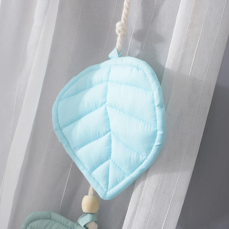 

2021 New Creative Shell/Leaves Shape Baby Crib Net Ornament Wall Hanging Pendant
