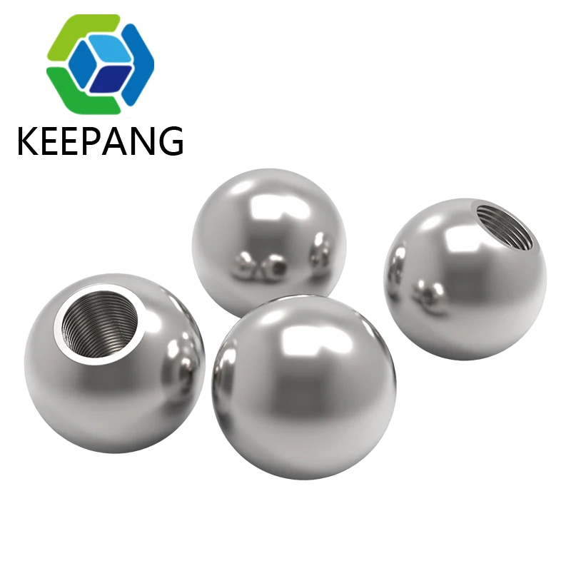 

Kee Pang 16pcs 10mm M4 Threaded K800 Steel Ball Bearings Rod End 3D Printer Magnetic Joints Threaded Steel Ball Rod Ends Kossel