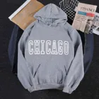 Толстовка Женская с длинным рукавом и капюшоном, в стиле хип-хоп