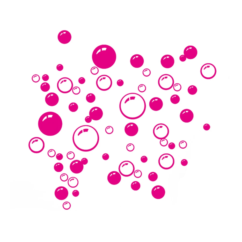 DIY настенные Стикеры для художественного оформления Детские Ванная комната