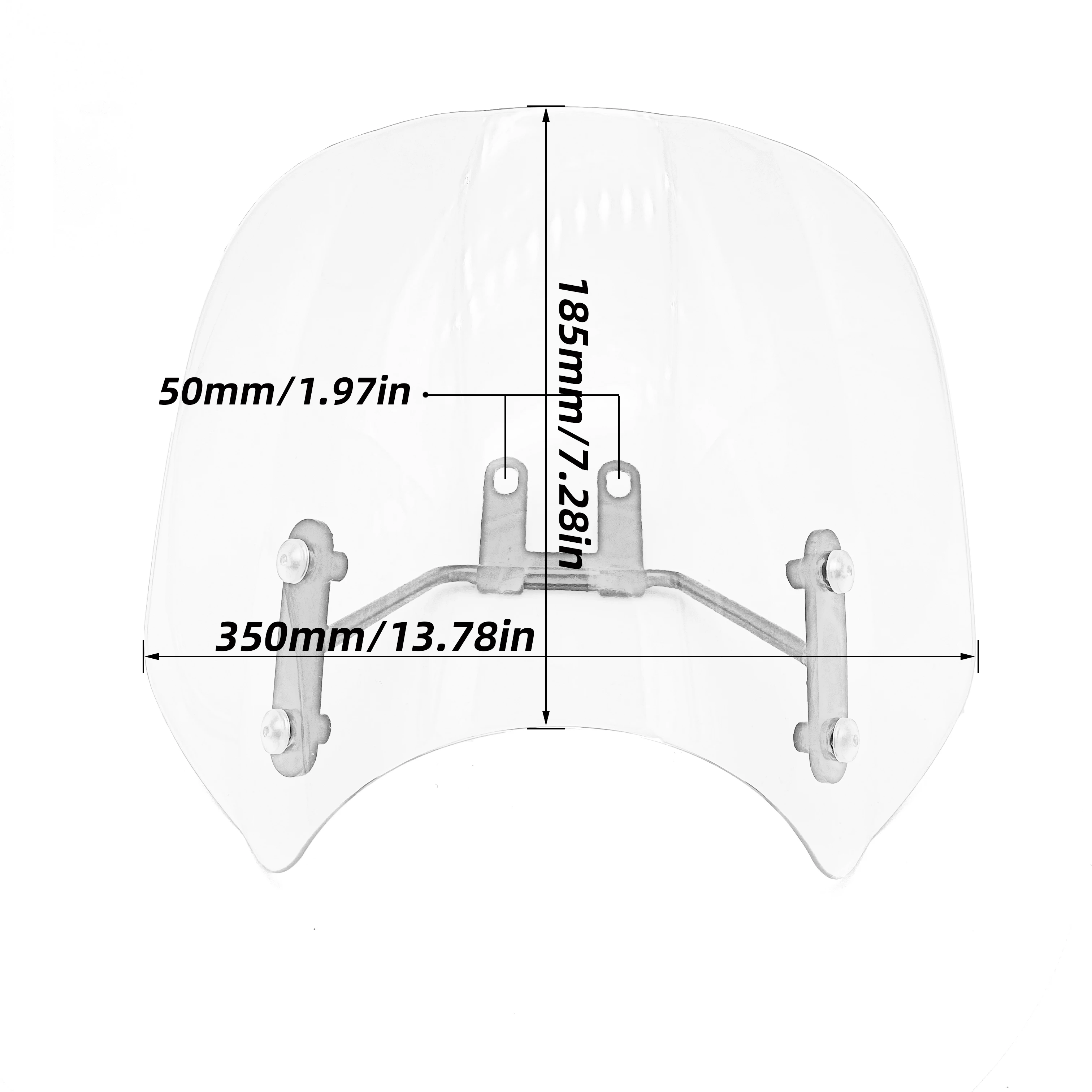 Ветровой экран для мотоцикла ветровое стекло ветровой дефлектор с держателем HONDA