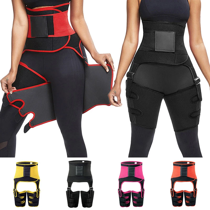 Высокая талия бедра триммер Регулируемый Талии Тренажер Пояс ног формирователь