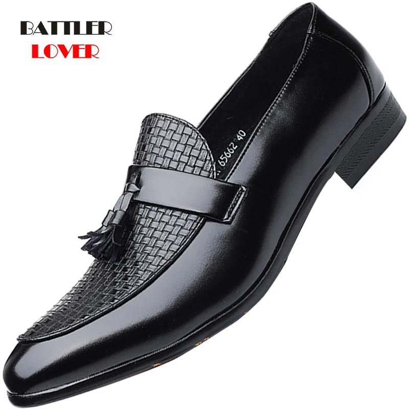 

Italian Tassel Loafers Shoes for Men 2021 Luxury Formal Wedding Shoes Male Office Dress Shoes Sapatos Hombre Zapatos Footwear