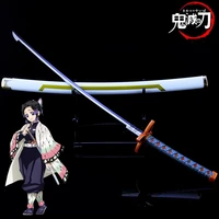 25cm anime figure demon slayer weapon sword zinc alloy model zenitsu figurine tanjirou nezuko toys keychain collection for gift