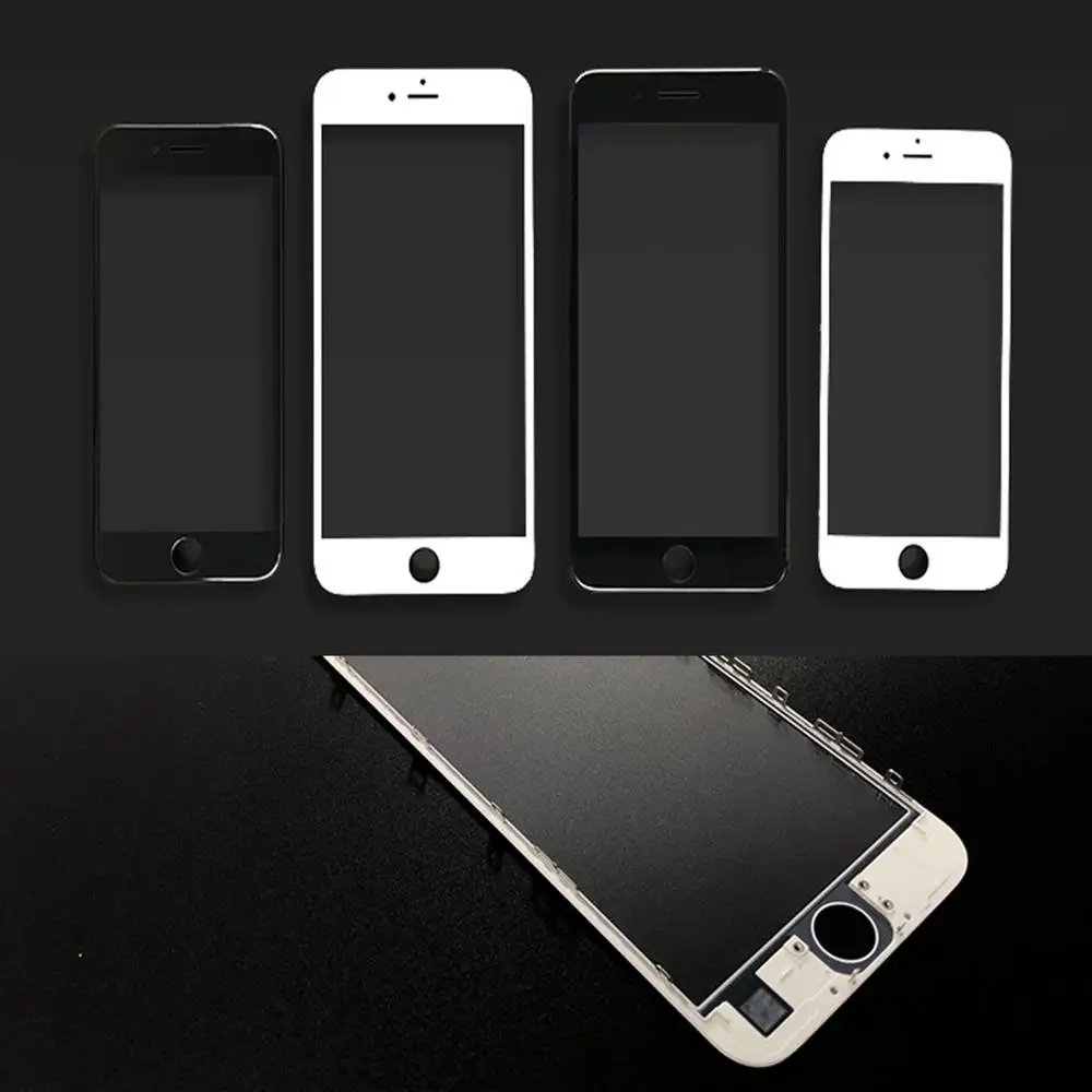 AAA + с OCA холодным отжимом полировка ЖК Передний экран стекло Внешний объектив
