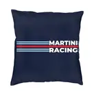 Современные Декоративные наволочки Martini Racing для диванных подушек, двухсторонний чехол для дивана в полоску
