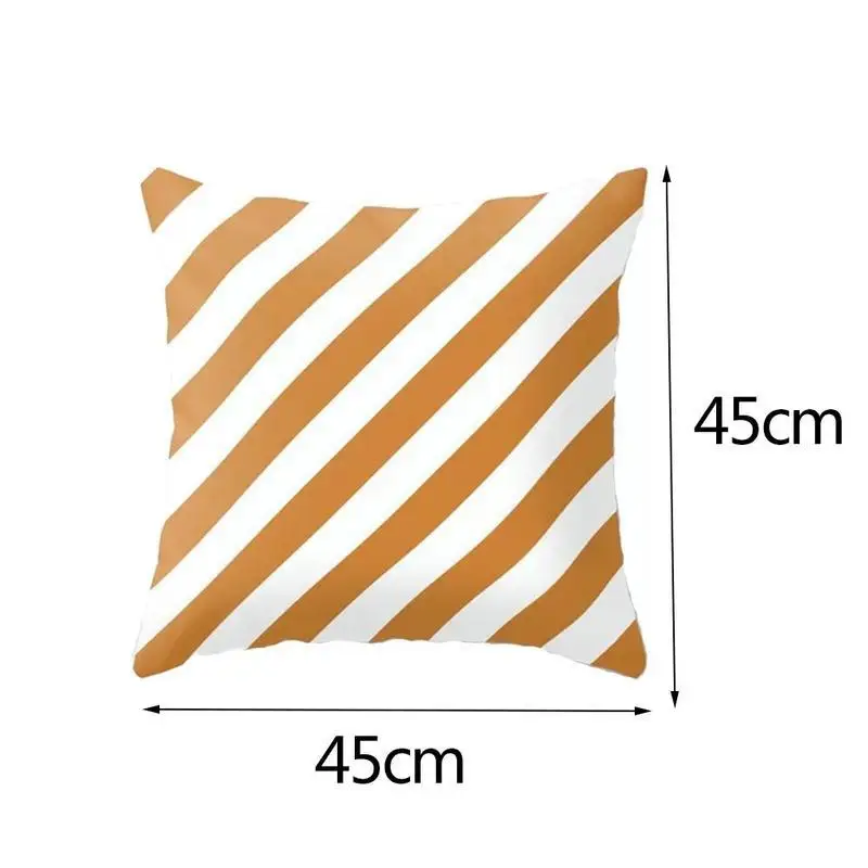 

Home Decorative Pillowcase Striped Geometric Print Polyester Pillow Cover cover Cushion 45*45cm Sofa Decorative Throw S5X2