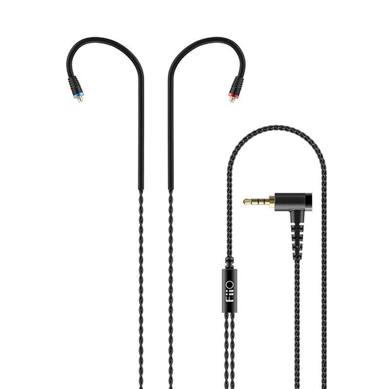 FiiO сменные насадки для наушников кабель MMCX наушники одноконтурные линейные управления 2,5 мм сбалансированный кабель для F9/F9 Pro/Shure SE215