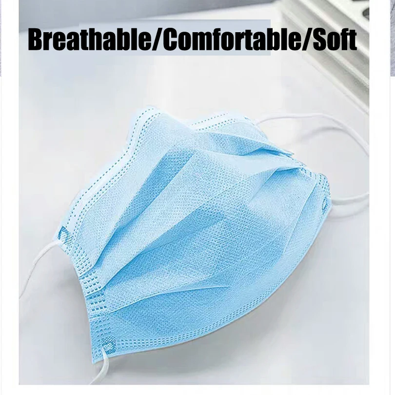 10/100 шт Мужская Женская взрослая хлопковая противопылевая маска Активированный