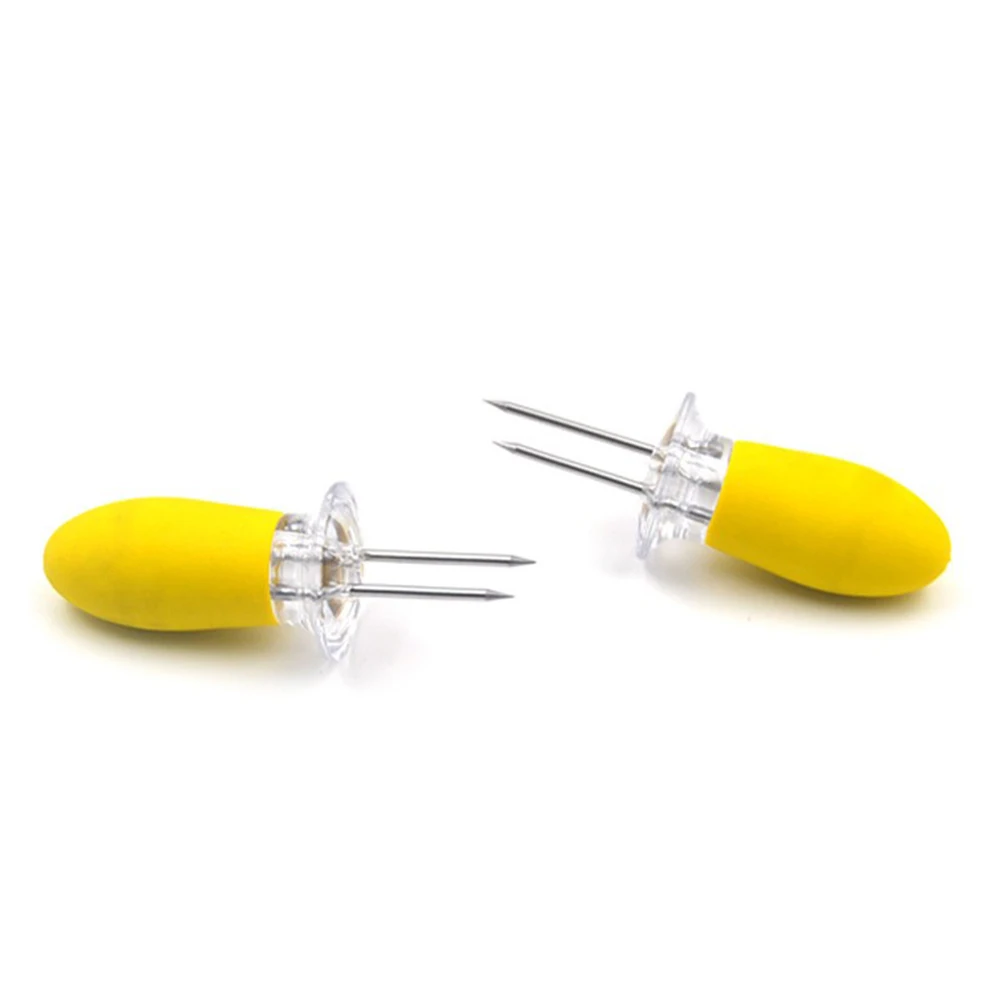 4 пары портативные держатели из нержавеющей стали для кукурузного початка