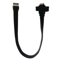usb 3 1 front panel type e to type c extension cable gen 2 10 gbits internal adapter cablewith 2 screws