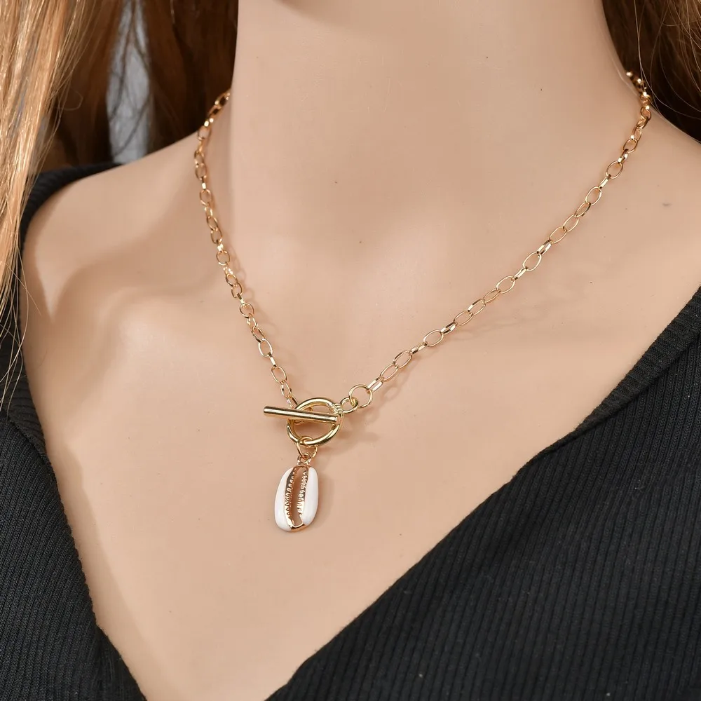 Абай классическое простое океанское пляжное Стильное ожерелье из натуральной